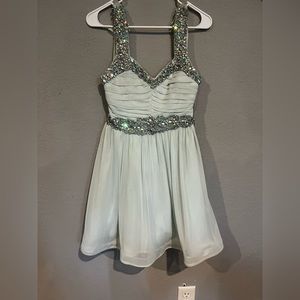 My Michelle light blue sparkle dress